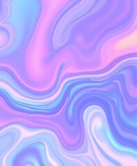 Ethereal Swirling Abstract Design with Glassmorphism