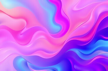 Fototapeta premium Vibrant Abstract Swirls with Pastel Hues