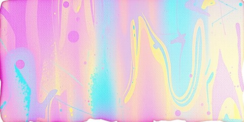 Fototapeta premium Iridescent Hues Adorn Terracotta Canvas