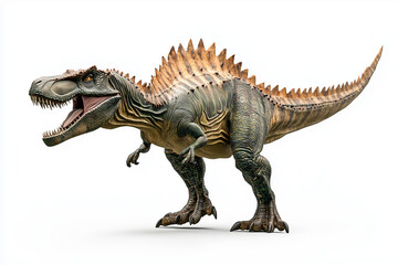 Fototapeta premium Spinosaurs symbol isolated on a white background