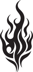 fire flames silhouette illustration