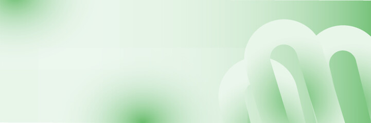 Abstract green and white diagonal geometric shape background. Simple graphic element. Modern banner template design with space for your text. Suit for brochure, business, flyer, website, presentation