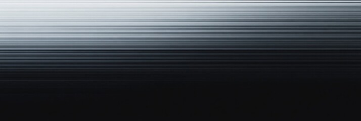 Obraz premium Abstract blurred horizontal lines in gradient black and white