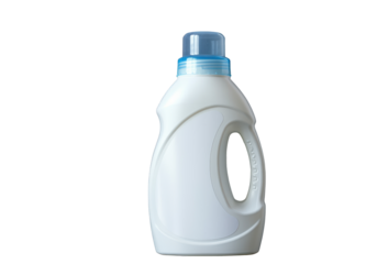 detergent bottle isolated on transparent background