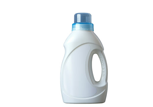 detergent bottle isolated on transparent background