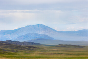 Fototapeta premium Nature of Eastern Siberia. Ubsunur basin. Republic of Tuva. Russia