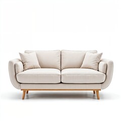 3D Sofa Models on Minimal White Background