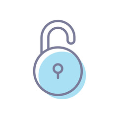 Lock Open vector icon