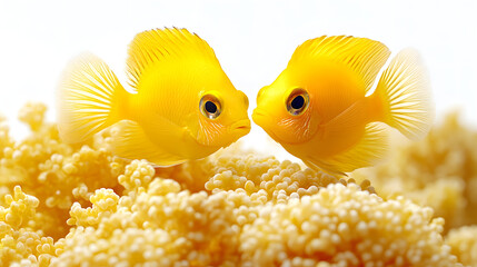two yellow fish
