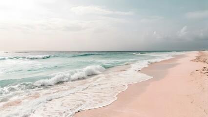 Fototapeta premium Serene Beach Landscape
