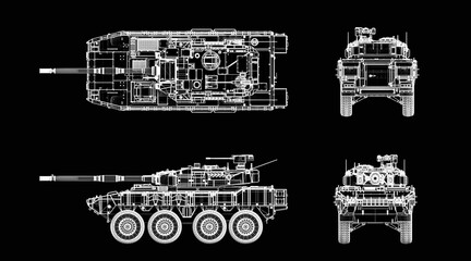 Armored infantry vehicle