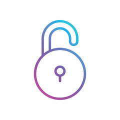 Lock Open vector icon