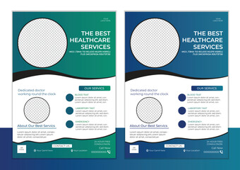 Modern & Creativ Travel Flyer template design