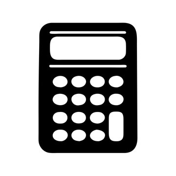 recommend clip art: calculator icon, calculator silhouette vector -, calculator Editable Vector Illustration.