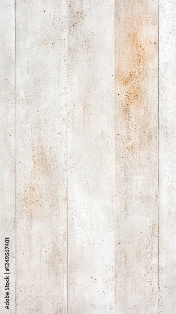 Poster lightly textured, weathered wooden planks in a soft white tone with subtle variations and hints of r