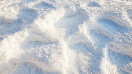 Sunny winter snow texture; background, cold, white