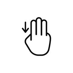 Hand cursor