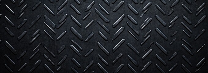 Dark chevron metal texture background