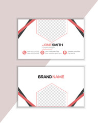 Simple Business Card Layout