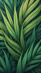 Background from tropical leaves.