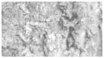 Creative texture halftone vector template.