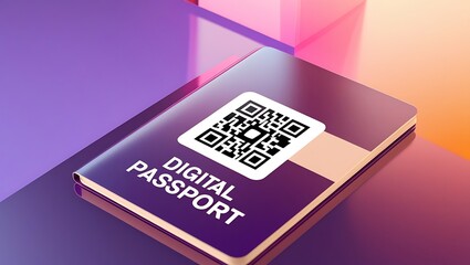 Digital Passport with QR Code – The Future of Secure Identification and Travel,  electronic passport, biometric passport, smart passport, e-passport