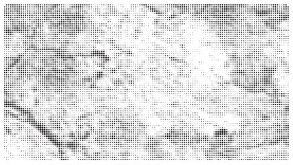 Creative texture halftone vector template.