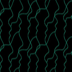 Seamless Abstract Wavy Line Pattern