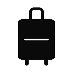 Travel suitcase luggage vector illustration on white background