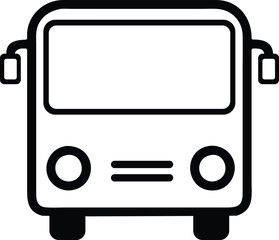 outline bus Icon