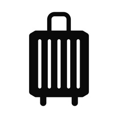 Travel suitcase luggage vector illustration on white background