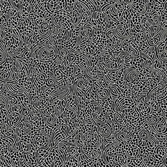 Fototapeta premium black and white seamless pattern