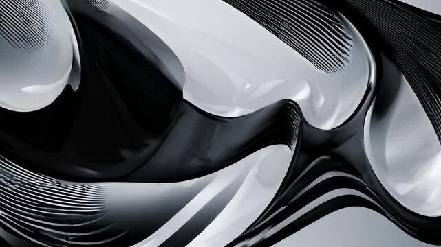  capturing the mesmerizing motion of parallel lines creating a hypnotic, dynamic effect. 