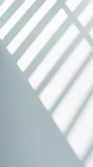 Obraz premium Modern minimalism in vertical composition with soft light and shadow play