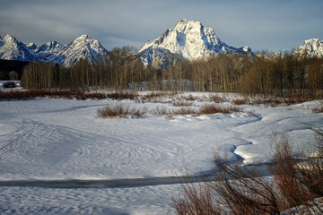 Mt Moran & Oxbow Lake; Grand Teton NP; Wyoming