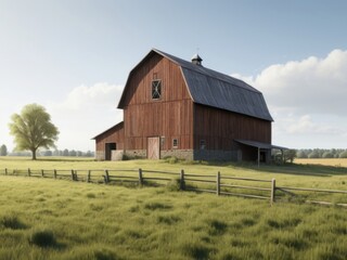 barn in the farm