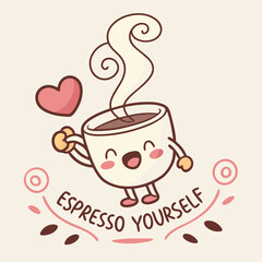 Coffee Lover’s Dream: Bold and Stylish T-Shirt Design for Caffeine Enthusiasts