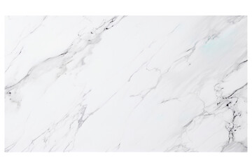 Natural white marble rectangular tile isolated on transparent background