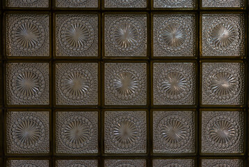 Decorative thick glass