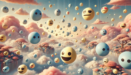 Rain of Emoticons