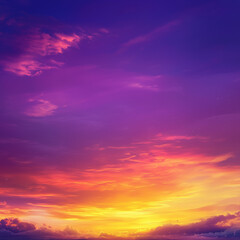 Obraz premium sunset in the sky