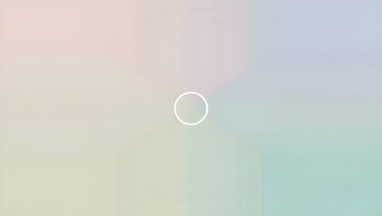 minimal pastel composition with a subtle circular element for wellness or relaxation themes