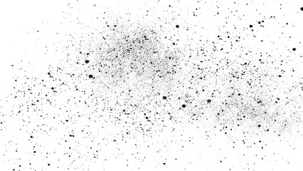 Rubbed aged texture with a halftone raster pattern. Monochrome noise of dust or dirtRubbed aged texture with a halftone raster pattern. Monochrome noise of dust or dirt Old worn overlay distressed une