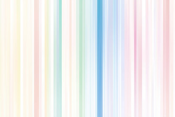 Minimalist watercolor vertical stripes in soft pastels: light pink, blue, and green. Gentle flowing pattern with varying widths, evoking calmness. Perfect for serene backgrounds and fills.