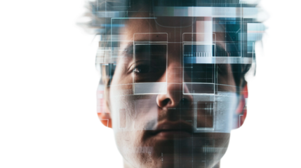 AI Image Recognition Concept Showcasing Technological Innovations