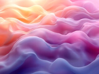 Obraz premium Abstract background with colorful waves or smoke