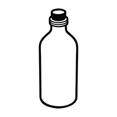 bottle of medicine illustration art 