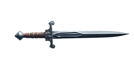 Photo of samurai sword or Rapier isolated on transparent background.png