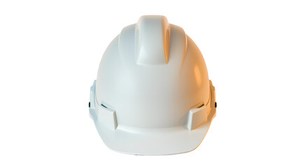 Photo of white safety helmet isolated on transparent background.png