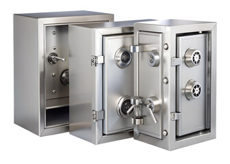 Fototapeta premium bank safe with gold bars